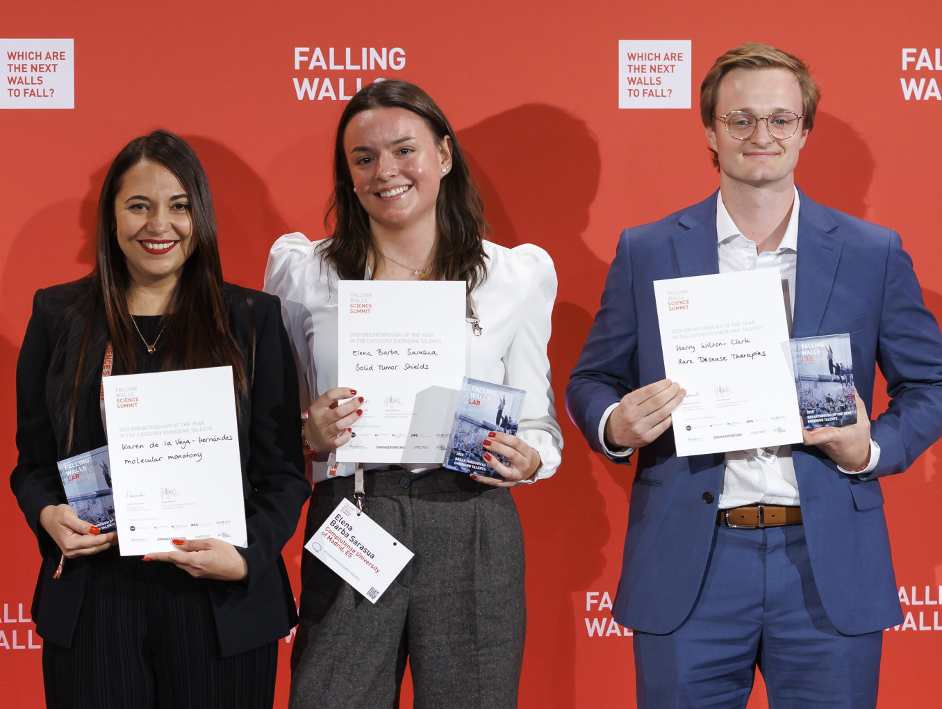 Harry Wilton-Clark, won third place at the Falling Walls Lab international competition